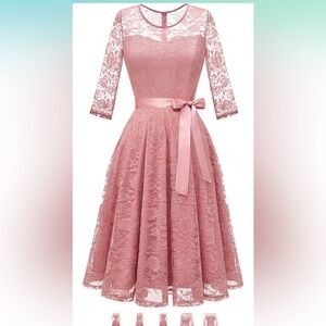 Dressystar Women's Floral Lace Dress